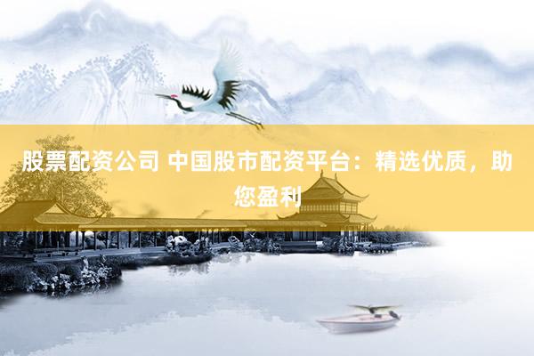 股票配资公司 中国股市配资平台：精选优质，助您盈利